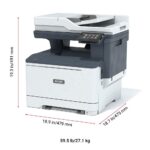Multifunctional laser color Xerox C325V_DNI, dimensiune A4 (Printare,Copiere, Scanare, Fax), Dimensiune: A4, Viteza Până la 35 ppm color/alb-negru Letter/Până la 33 ppm color/alb-negru A4, Rezolutie Tipărire: 1200 x 1200 dpi, calitate culoare de 4800, Copiere: Până la 600 x 600 dpi, Memorie 2GB RAM - Image 4