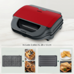 SANDWICH MAKER HEINNER SM-2H900BKS - Image 6