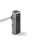 Bariera electromecanica auto Beninca, EVA5; Permite instalarea unui brat de maxim 5 metri, recomandata pentru uz intensiv; Alimentare la 220V, alimentare motor 24Vdc, viteza de operare 5 secunde, loc incastrat pentru lampa (nu este inclusa), loc pentru montare incastrata fotocelule (nu sunt