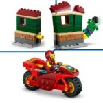 IRON MAN CU MOTOCICLETA SI HULK, LEGO 76287 - Image 4