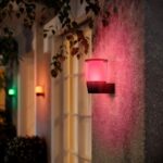Aplica LED RGB pentru iluminat exterior WiZ Connected Elpas Wall, 8.5W, 950 lm, lumina alba si color (2700-5000K), IP65, 108x163x134mm, Negru - Image 5