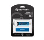 Memorie USB Kingston Keypad 200 32 GB, USB 3.2, Albastru - Image 4