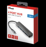 Hub USB Trust Halyx, 4 porturi USB 3.2, negru - Image 9