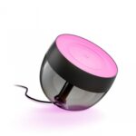 Lampa LED RGB Philips Hue Iris, gen4, Bluetooth, 8.2W, 570 lm,luminaalba si color (2000-6500K), IP20, 20.4cm, Black