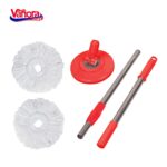 SET CURATENIE CU MOP ROTATIV, CLEAN360, ROSU - Image 6