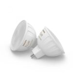 2 Becuri LED RGB inteligente Philips Hue MR16, Bluetooth, GU5.3, 12V ,6.3W, 400 lm, lumina alba si color (2000-6500K) - Image 2