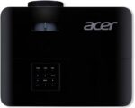 Proiector Acer X1228i, DLP 3D ready, XGA 1024* 768, up to WUXGA 1920* 1200, 4800 lumeni, 4:3/ 16:9, 20.000:1, zoom 1.1, dimensiune maxima imagine 300", distanta maxima de proiectie 11.8 m, boxa 3W, lampa 6.000 ore/ 15.000 ore extreme eco, 27-35 dB, greutate 2.75 kg, D-sub, HDMI, PC audio in/