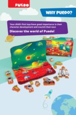 PUZZLE DIN SPUMA EVA, SPATIUL COSMIC, 25 PIESE, PUEDO - Image 7