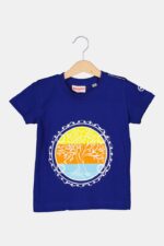TRICOU  ROATA FAMILIE COPII   ROYAL BLUE-12
