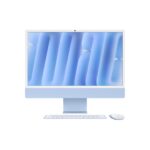 Apple iMAC 24" Retina 4.5k/ Apple M4 (CPU 8-core, GPU 8-core, Neural Engine16-core)/16GB/256GB - Blue - INT KB (2024)
