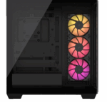 Carcasa CORSAIR 3500X ARGB, Mid Tower, Black - Image 3