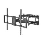 Suport TV Serioux Reglabil 60-120" 120kg Fit Screen Size 60"-120", VESA Compatible:200x200,300x200,400x200,300x300,400x300,400x400,600x400,800x 00,800x600,900x600, Weight Capacity 120kg, Profile 75~703mm, Tilt Range+ 5°~-15°, Swivel Range +60°~-60°, Screen Level +5°~-5° - Image 2
