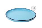 SET 6 FARFURII DESERT, CERAMICA 20 CM, ELECTRA, ART OF DINING BY HEINNER