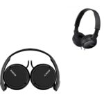 Casti Head-band Sony MDR-ZX110, Cu fir, Negru
