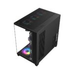 Carcasa 1STPLAYER Gaming MV8 Cube Tower NEGRU - Image 5
