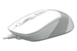 Mouse A4tech FM10, cu fir, alb - Image 2