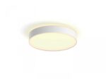 Plafoniera LED Philips Hue Devere, Bluetooth, 33.5W, 4300 lm, luminaalba(2200-6500K), IP44, 42.5cm, Alb, Intrerupator cu variator in clus