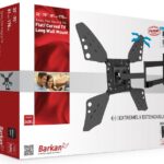 Suport TV de perete, Barkan 3400LW.W, Fix, 40"- 70", VESA 600 x 400 mm, suporta pana la 25kg, alb