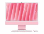 Apple iMAC 24" Retina 4.5k/ Apple M4 (CPU 10-core, GPU 10-core, Neural Engine16-core)/16GB/512GB - Pink - INT KB (2024) - Image 2