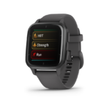 Ceas Smartwatch Garmin Venu SQ2 Slate Bezel Shadow Gray, Silicone Band 20mm, NFC, GPS, 5 ATM Water Proof - Image 3