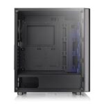 Carcasa Thermaltake V200 TG RGB, Mid Tower, Black - Image 3