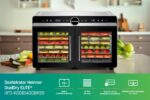 DESHIDRATOR FRUCTE SI LEGUME HEINNER DUALDRY ELITE HFD-KDDB1400BKSS - Image 7