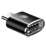Adaptor Baseus Mini OTG CATOTG-01, negru - Image 2