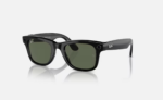 Ray-Ban Meta Wayfarer AI Glasses Shiny Black/G-15 Green - Image 2