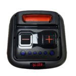 Boxa portabila Akai Bluetooth 5.0, putere RMS 40W, intrare AUX de 3,5 mm, timp de încărcare - aprox. 6 ore, baterie 7.4V, 3600mAh consum de energie 15W, impedanță 2 ohmi (difuzor), raport S/N 60dB, distorsiune 10%, negru - Image 3
