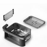 FRITEUZA DUBLA CU AER CALD HEINNER AirBake Revolution HAF-C10DB22GREY - Image 5
