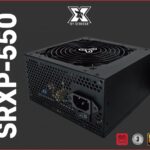 Sursa Serioux Energy 550W, 80+ Bronze, Ventilator 12cm, ATX, material metal, cabluri: 20+4-pin, 1x4+4-pin, 2x6+2-pin, negru