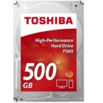 HDD desktop Toshiba P300, 500GB, 7200RPM, 64MB, SATA III