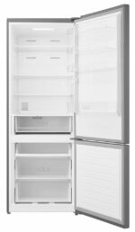 Combina frigorifica HEINNER HCNF-M435INVXE++, No Frost, 435 l, Clasa E, Compresor inverter, Aspect inox - Image 3
