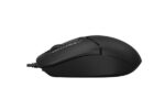 Mouse A4tech FM12 Black, cu fir, negru - Image 2