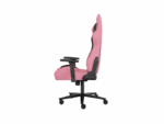 Scaun gaming Genesis Nitro 720, piele ecologica, reglabil pe inaltime, suporta pana la 150 kg, inaltime reglabila 46.5 - 53.5 cm, spatar ajustabil 135°, dimensiuni roti 60mm,  negru/roz - Image 11