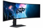 Monitor Samsung 49" LS49CG950EUXEN, Curvature: 1000R, Diagonal (inch): 49, Diagonal (cm): 124.5, Aspect ratio: 32:9, Panel: VA, Resolution: 5120x1440, Refresh Rate: 240Hz, Response time GtG: 1ms, Brightness (max): 450 cd/m², Viewing angle: 178°/178°, Color Gamut Type: DCI, Color Gamut Coverage: 92% - Image 4