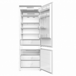 Combina frigorifica HEINNER HCNF-BIM403INVD, No Frost, 403 l, Clasa D, Nu, incorporabila, Compresor inverter Alb