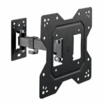 Suport TV de perete Serioux, TV68-221, compatibilitate  dimensiune ecran: 23"-43", compatibilitate VESA:100x100, 100x200, 200x100, 200x200, greutate maximă suportata: 30kg, distanta fata de perete: 56~204mm, inclinare: ＋5°～-8°, pivotare: +90°~-90°
