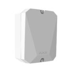 "Modul interconectare VHF, wirelesss, alb - AJAX; Preluare transmitatoare VHF pentru integrare in centrale AJAX, setare facila prin aplicatia Android / iOS; Iesiri alarma: 8 tip high / low potential, Tipuri alarma: 15, Verificare foto: NU; Mod operare: bistabil sau pulse functie de tipul de iesire