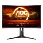 Monitor AOC 27" C27G2Z3/BK, Curvature: 1500R, Diagonal (inch): 27, Diagonal (cm): 69, Aspect ratio: 16:9, Panel: VA, Resolution: 1920x1080, Refresh Rate: 280Hz, Response time GtG: 1ms, Response time MPRT: 0.5ms, Brightness (max): 300 cd/m², Contrast (static) : 4000:1, Contrast (dynamic): 80M:1