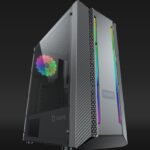 Carcasa AQIRYS MIZAR, RGB, Mid Tower, Black