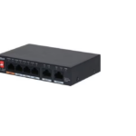 Dahua PoE Desktop Gigabit Unmanaged Switch, 6 Ports, 4×Gbit RJ-45 (PoE max 60W), 2xGbit RJ-45(Uplink)
