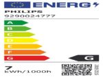 Bec LED inteligent vintage (decorativ) Philips Hue Filament Edison ST64 ,Bluetooth, E27, 7W (40W), 550 lm, lumina alba (2200-4500K) - Image 2