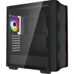 Carcasa DEEPCOOL CC560 ARGB V2, RGB, Mid Tower, Black - Image 3