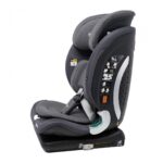 Scaun auto I-size U-Grow Goldfix Plus, isofix, 76-150 cm (9-36 kg), boxa bluetooth, gri - Image 4