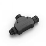 Conector in T Philips Hue pentru LowVolt, IP67, Negru