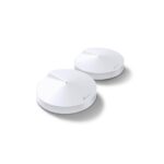 TP-Link AC1300 Whole Home Mesh Wi-Fi System, Deco M5 (2-Pack); Quad-core CPU; 2 LAN/WAN Gigabit Ethernet Ports; Flash: 32 MB; SDRAM: 256 MB; 4* internal antennas per Deco unit; Wireless Standards: IEEE 802.11 ac/n/a 5 GHz, IEEE 802.11 b/g/n 2.4 GHz; Frequency: 2.4 GHz and 5 GHz; External Power