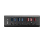 Hub Lindy 7x porturi USB 3.0,dintre care 3x porturi USB QuickCharge, - Image 3