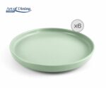 SET 6 FARFURII INTINSE CERAMICA 27 CM, YVONNE, ART OF DINING BY HEINNER