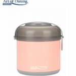 CASEROLA TERMICA 600 ML, LOCA, ART OF DINING, HEINNER (mix 2 culori in bax - 6 roz, 6 albastre)